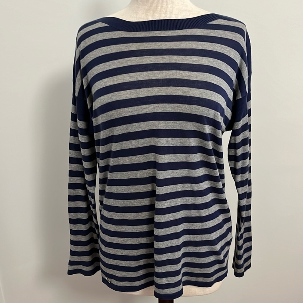 Lacoste Striped Lightweight Sweater